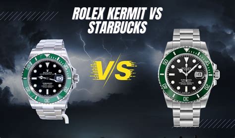 te koop rolex kermit|rolex kermit vs starbucks.